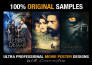 design an ultra professional movie poster